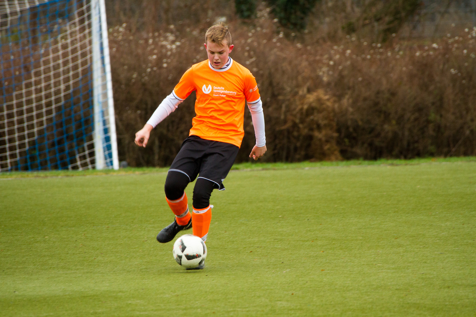 Fußballspiel SV Waren 09 B-Jugend