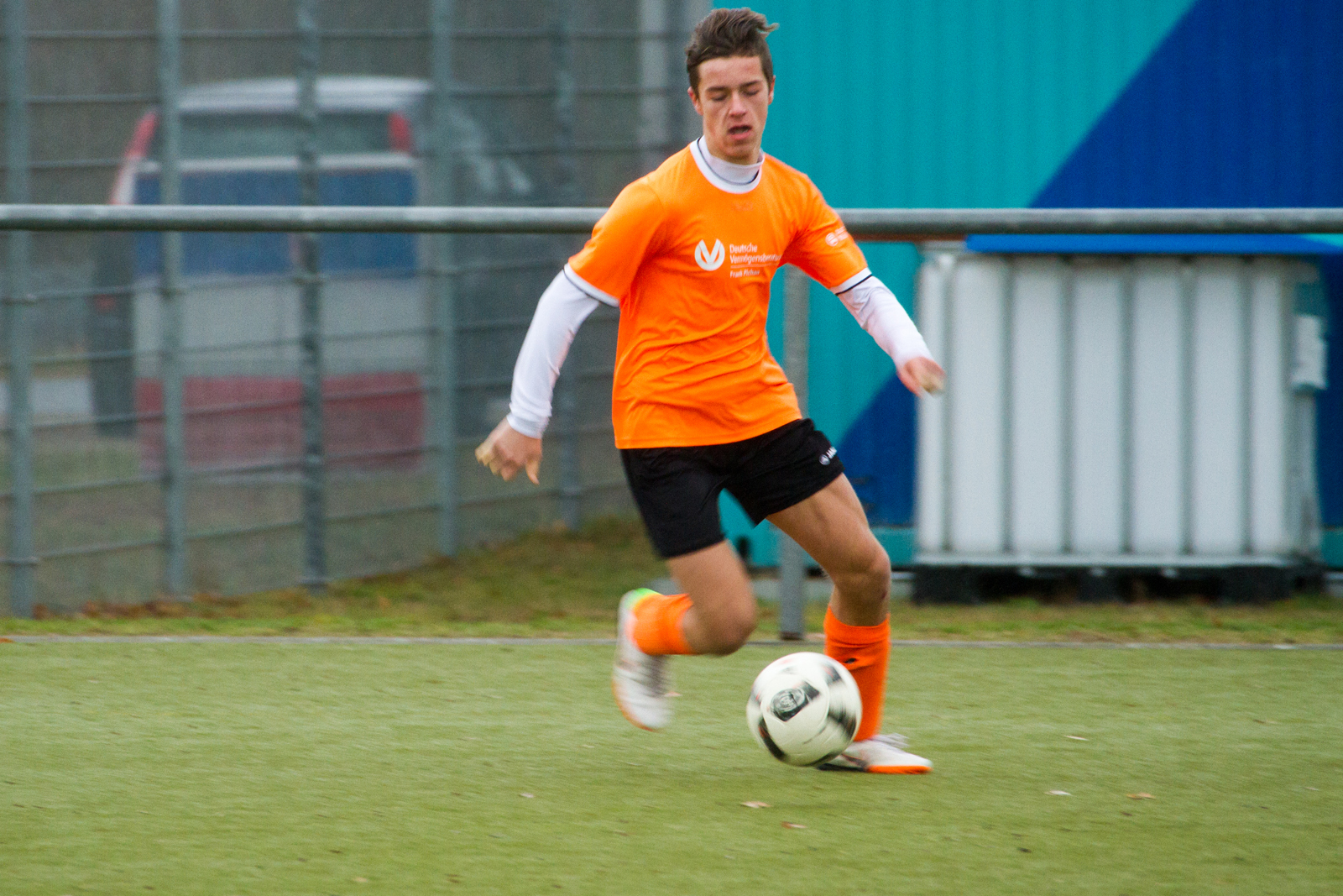 Fußballspiel SV Waren 09 B-Jugend