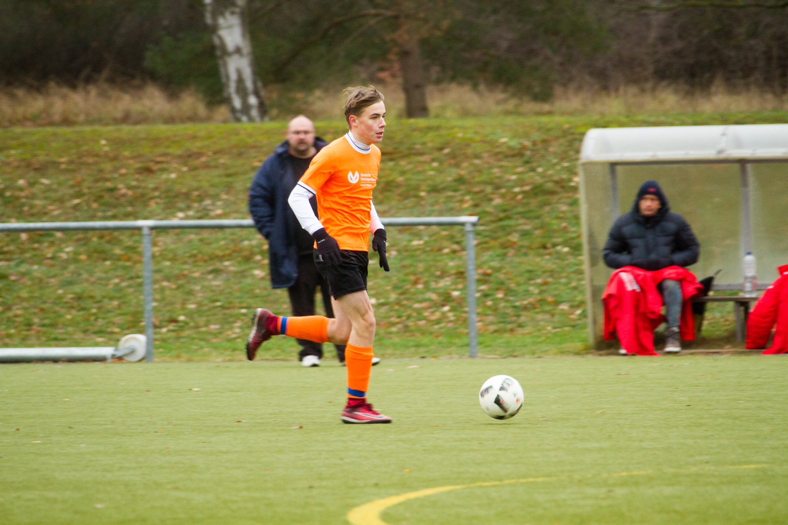 Fußballspiel SV Waren 09 B-Jugend