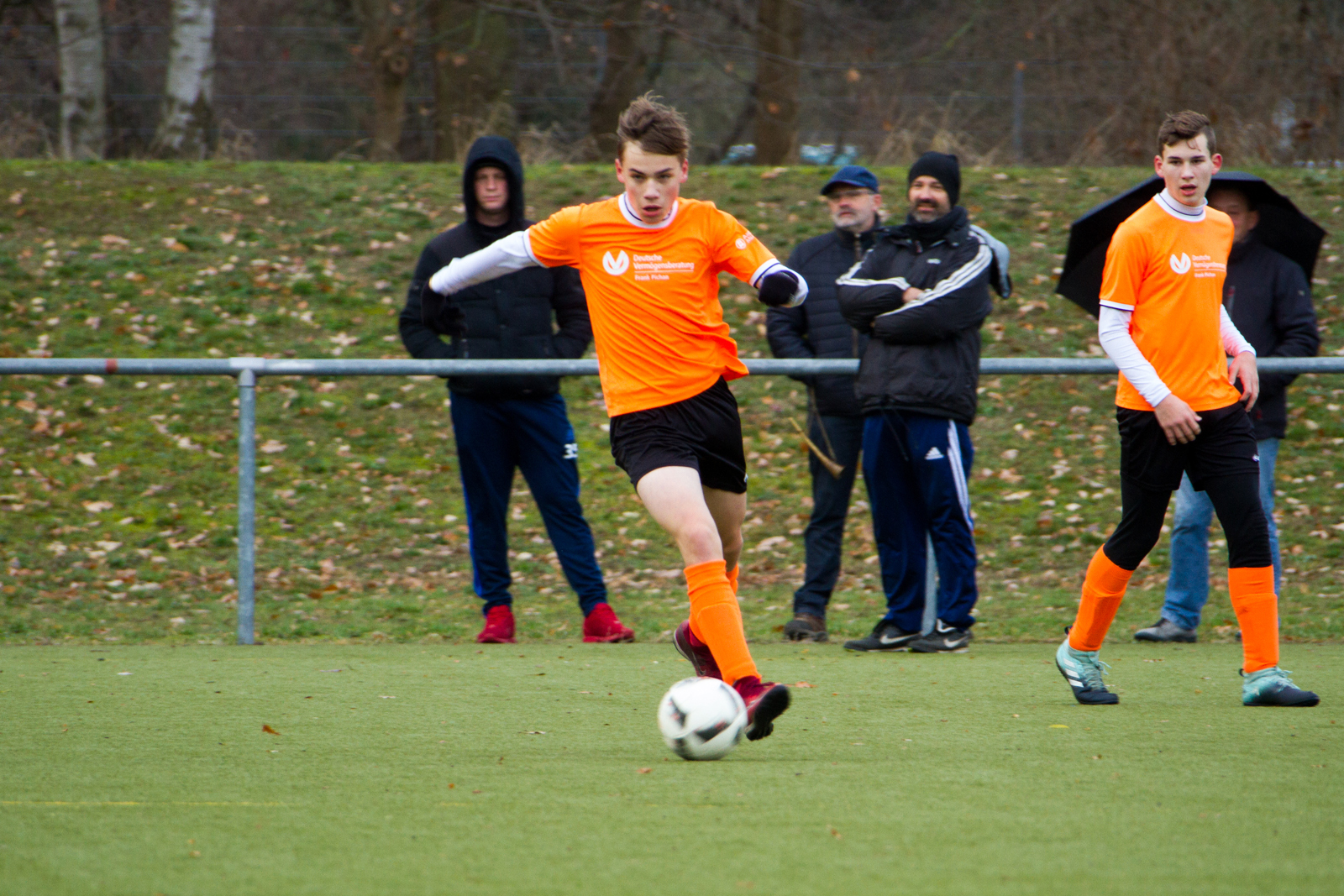 Fußballspiel SV Waren 09 B-Jugend