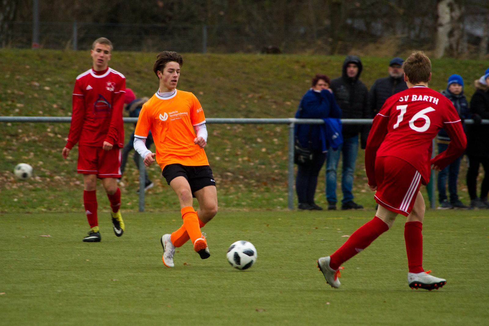 Fußballspiel SV Waren 09 B-Jugend