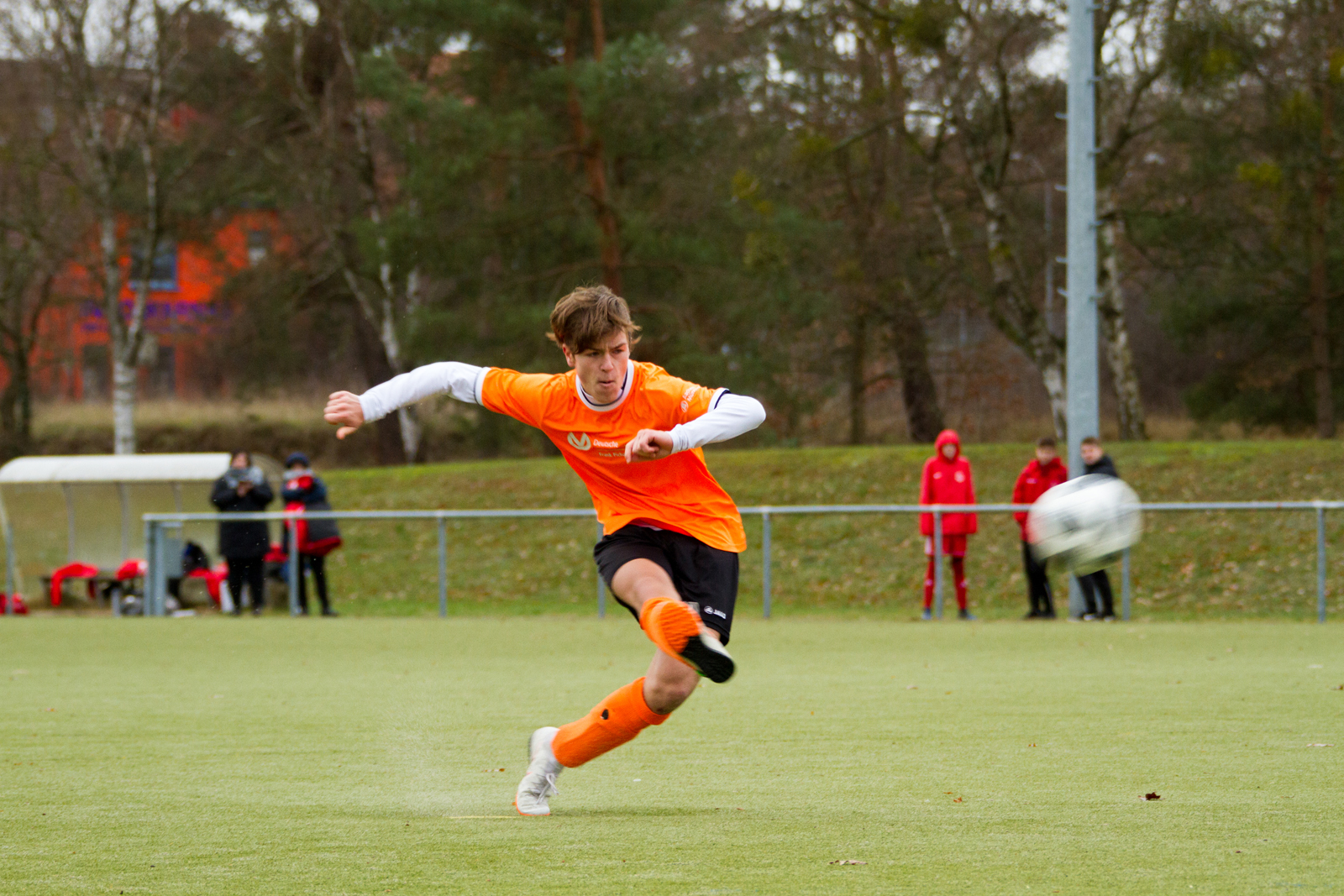 Fußballspiel SV Waren 09 B-Jugend