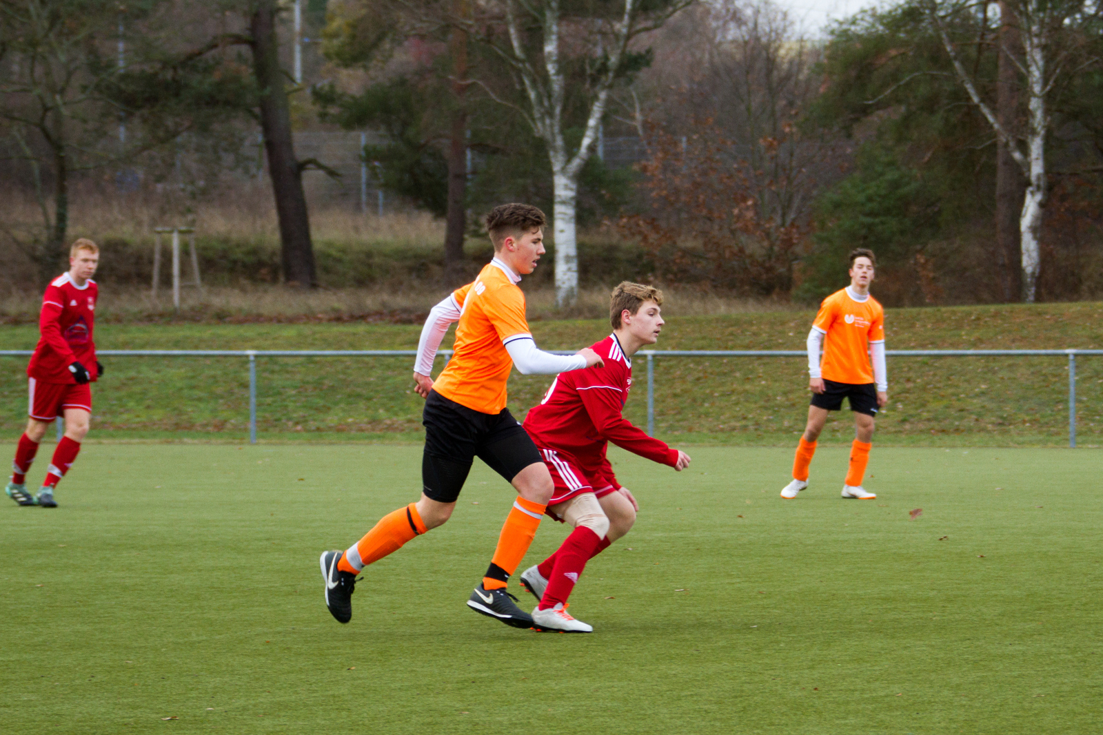Fußballspiel SV Waren 09 B-Jugend