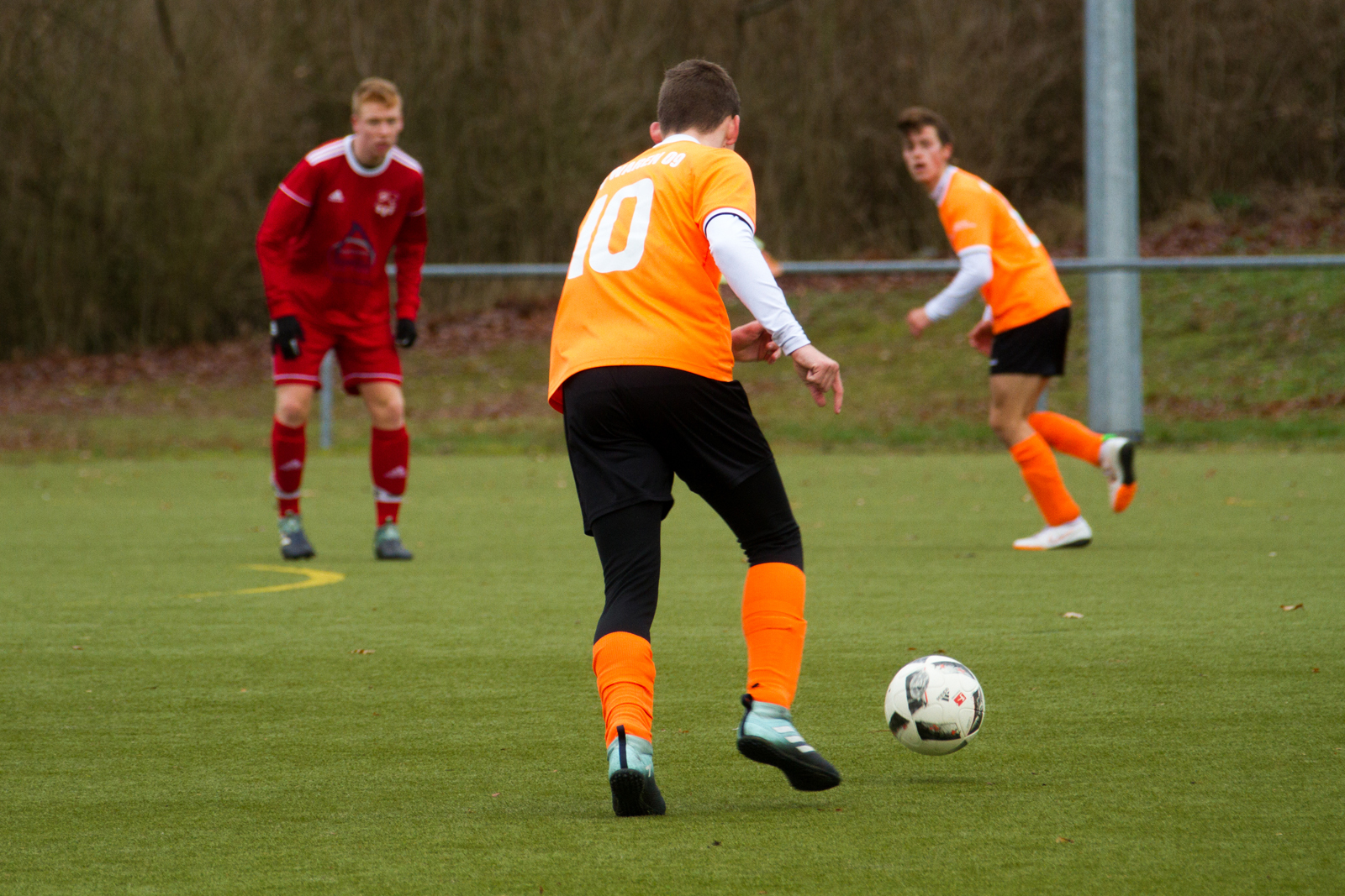 Fußballspiel SV Waren 09 B-Jugend