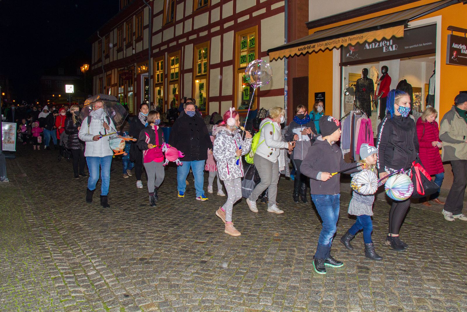 Laternenumzug in Waren (Müritz)