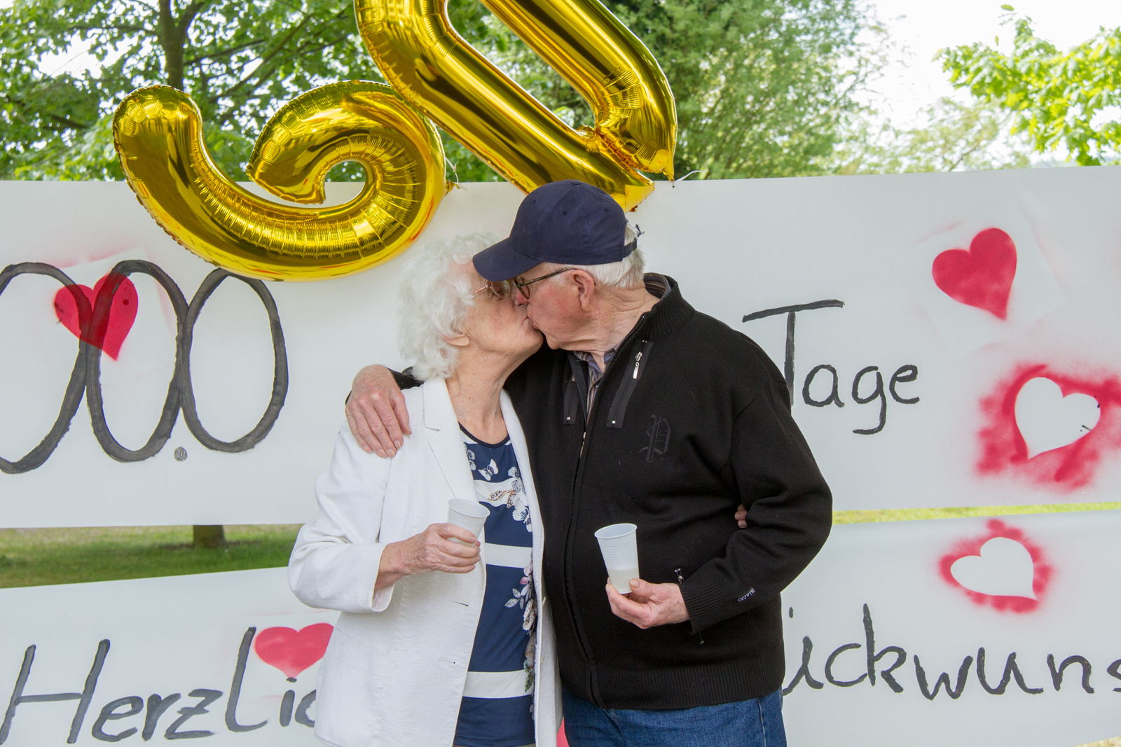 60. Hochzeitstag Hannelore und Helmut Kögst