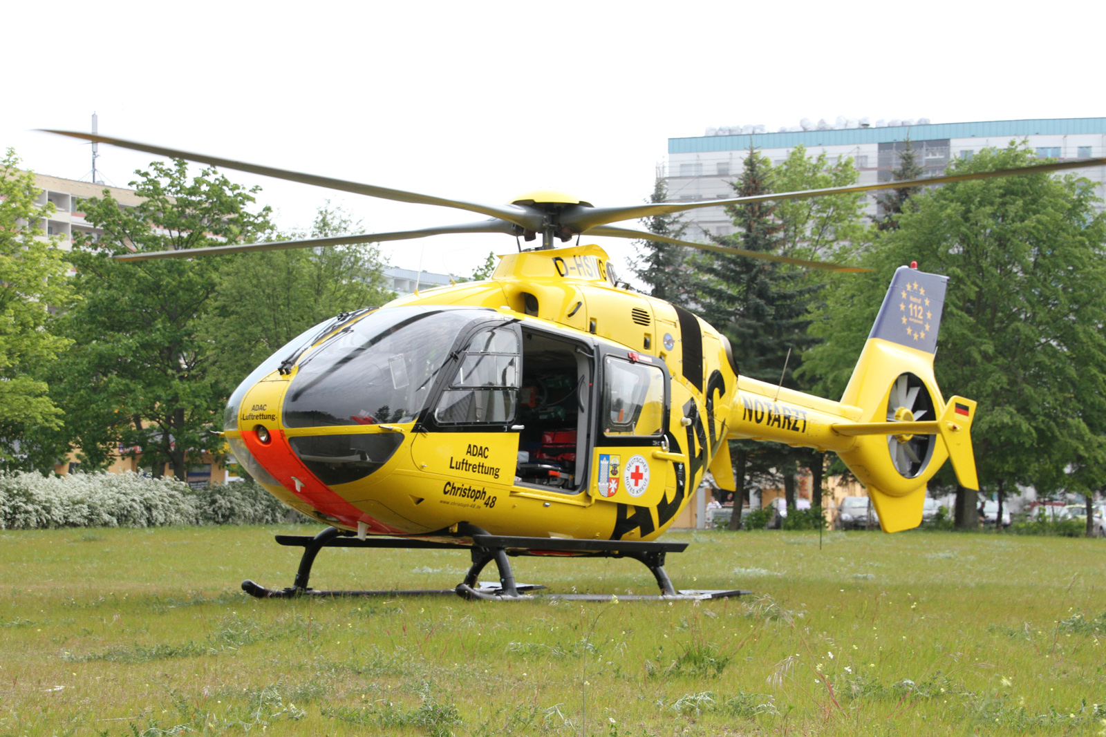 Neustrelitzer Rettungshubschrauber Christoph 48