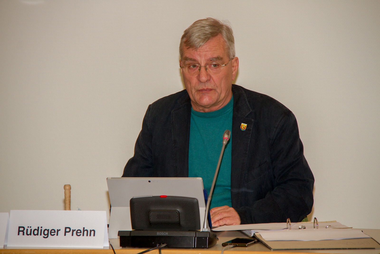 Rüdiger Prehn Präsident der Stadtvertretung von Waren (Müritz)