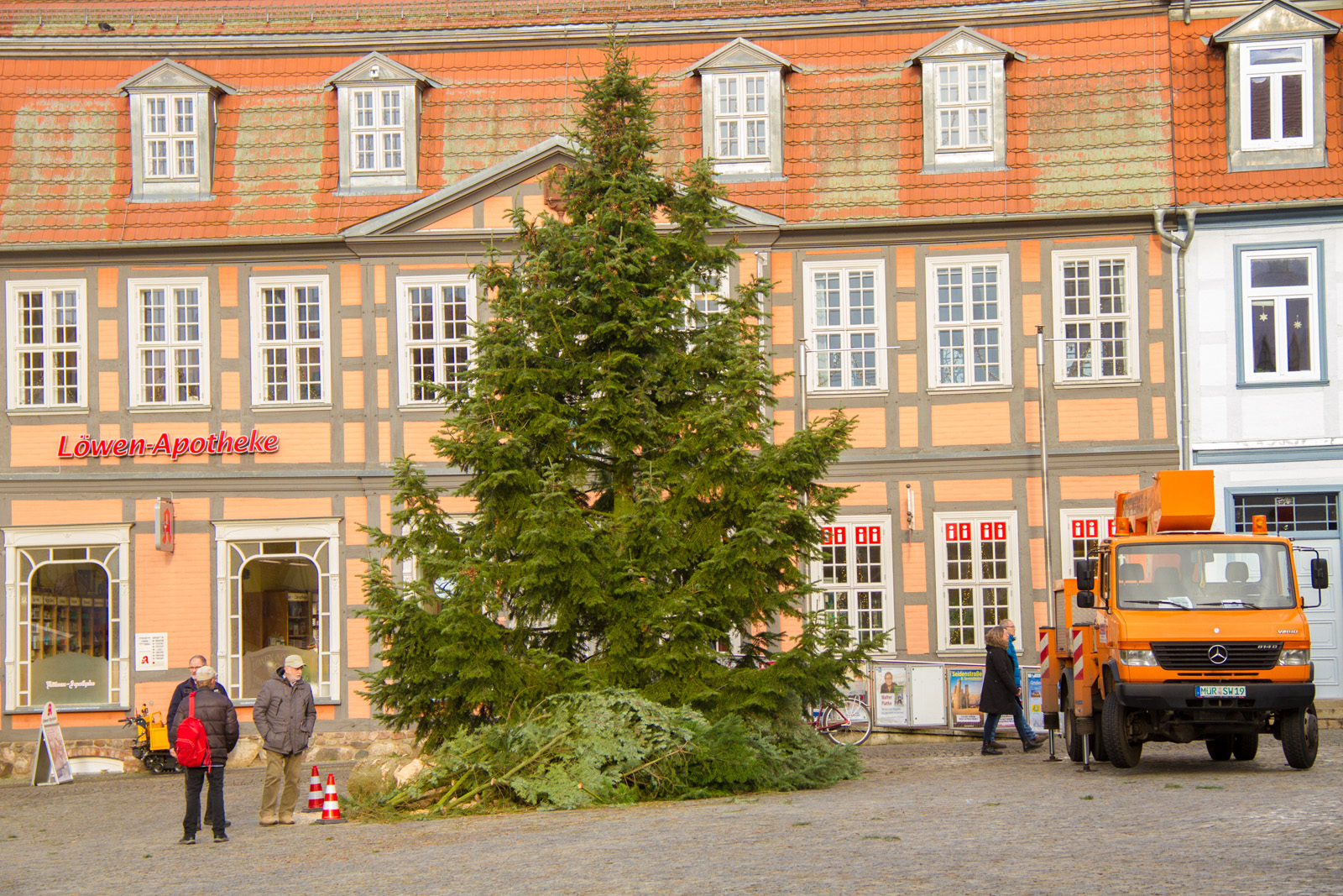 Weihnachtsmarkt in Waren (Müritz)