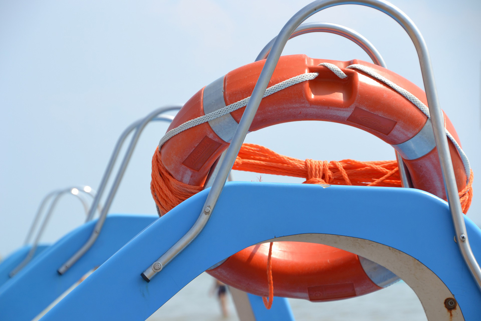 Badetote am Strand von Baabe auf der Insel Rügen