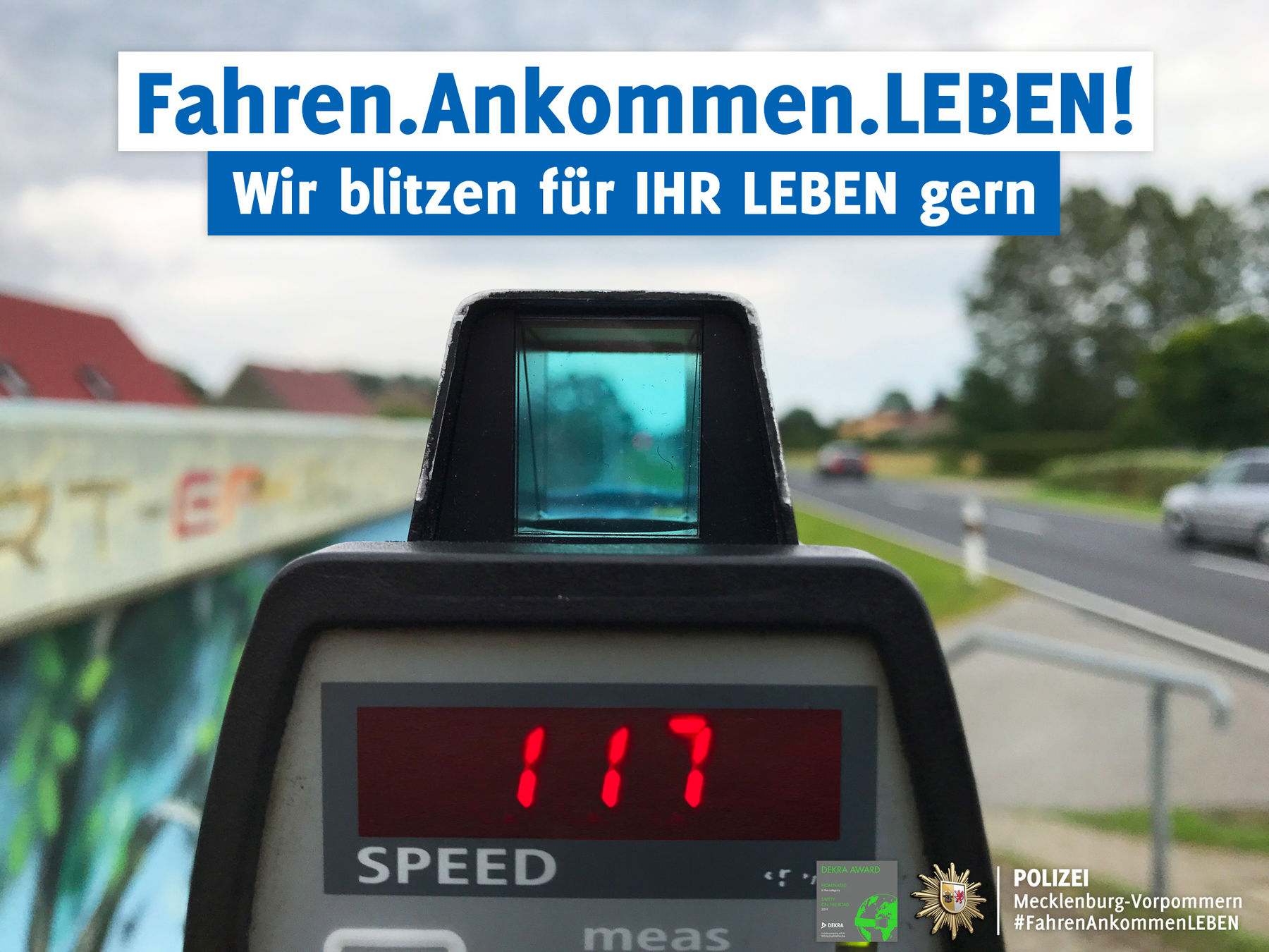 Polizei Mecklenburgische Seenplatte: Fahren.Ankommen.LEBEN