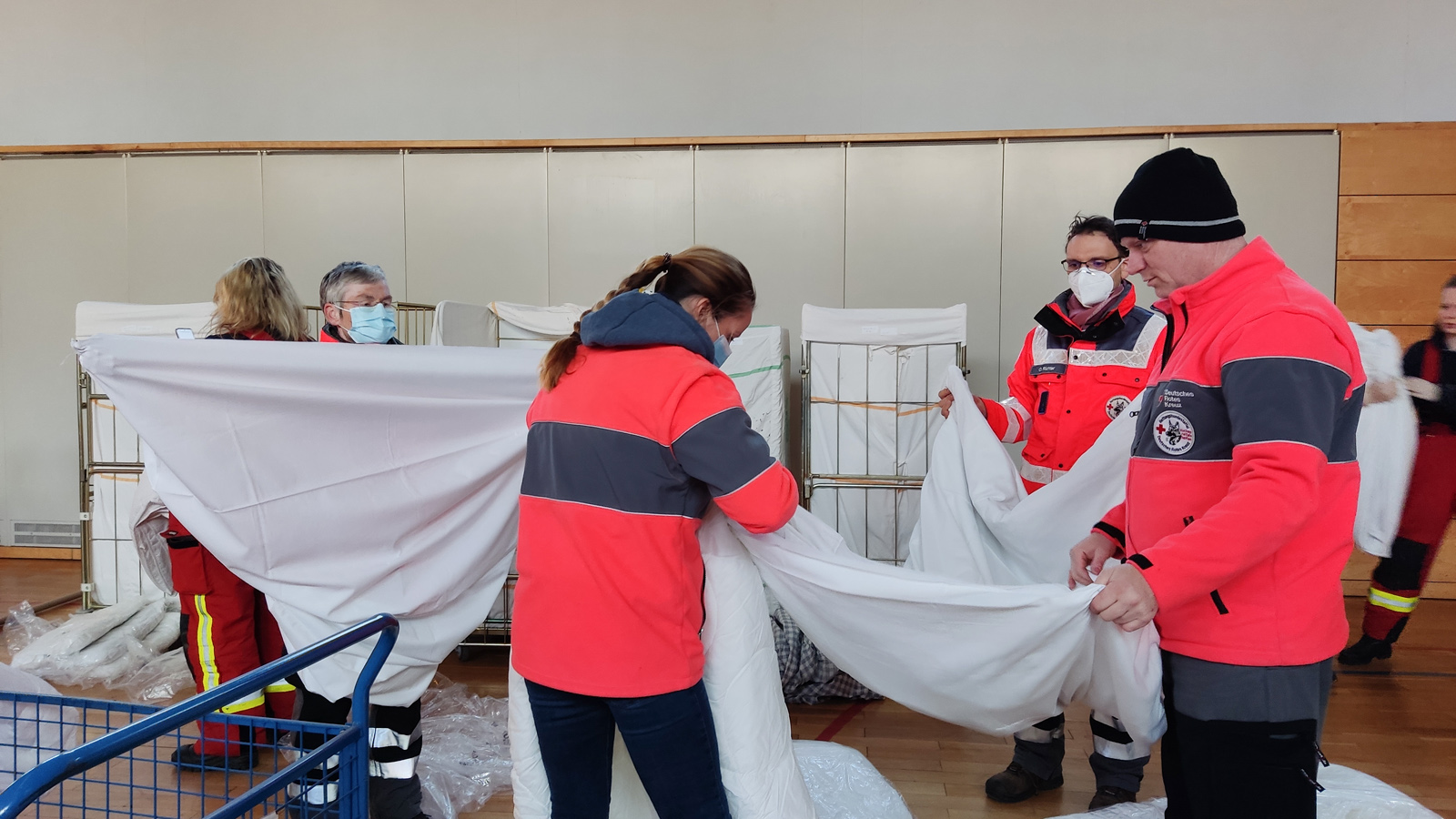 Ukraine: DRK in MV ist auf Betreuung Geflüchteter vorbereitet