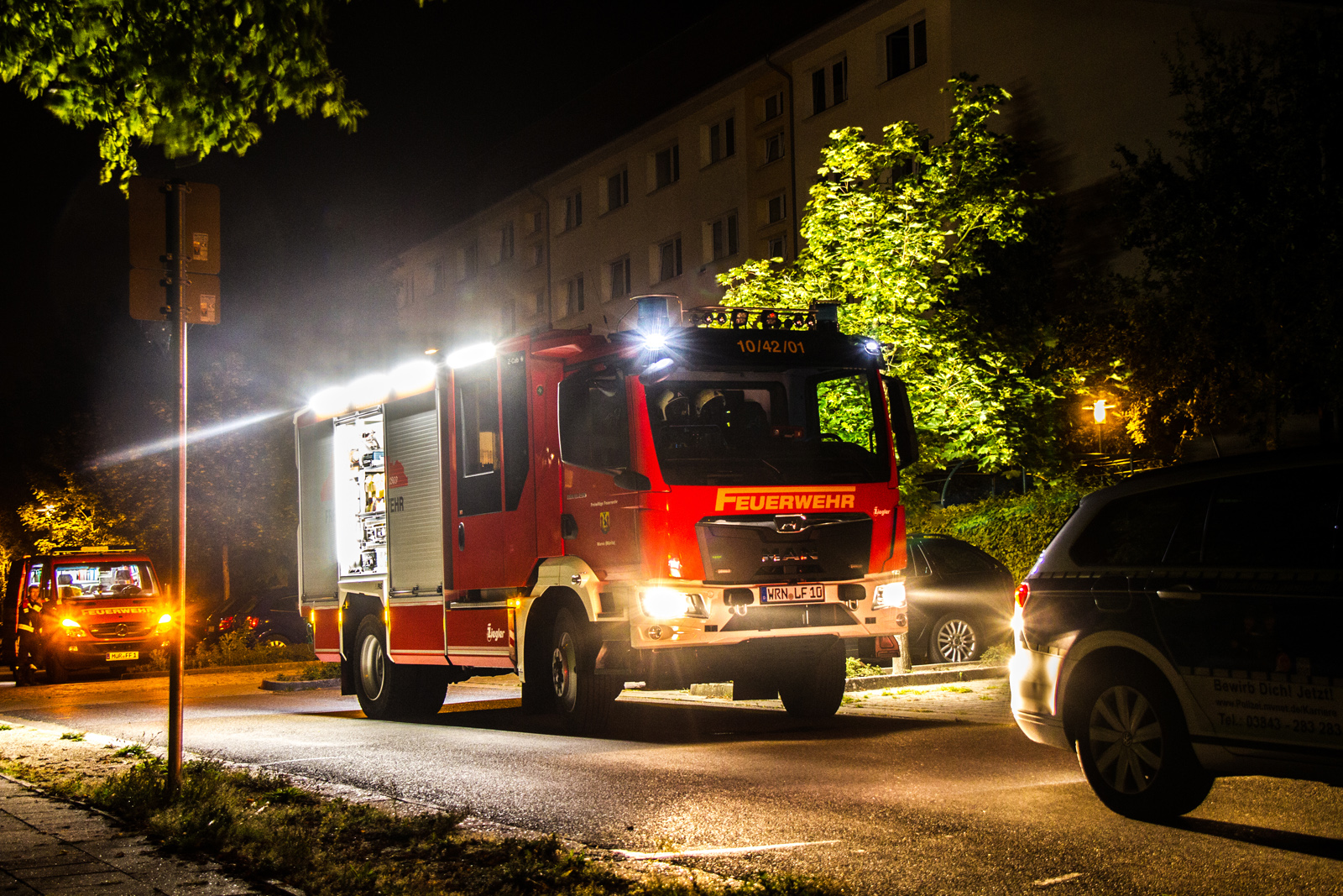 Feuerwehreinsatz Waren (Müritz)