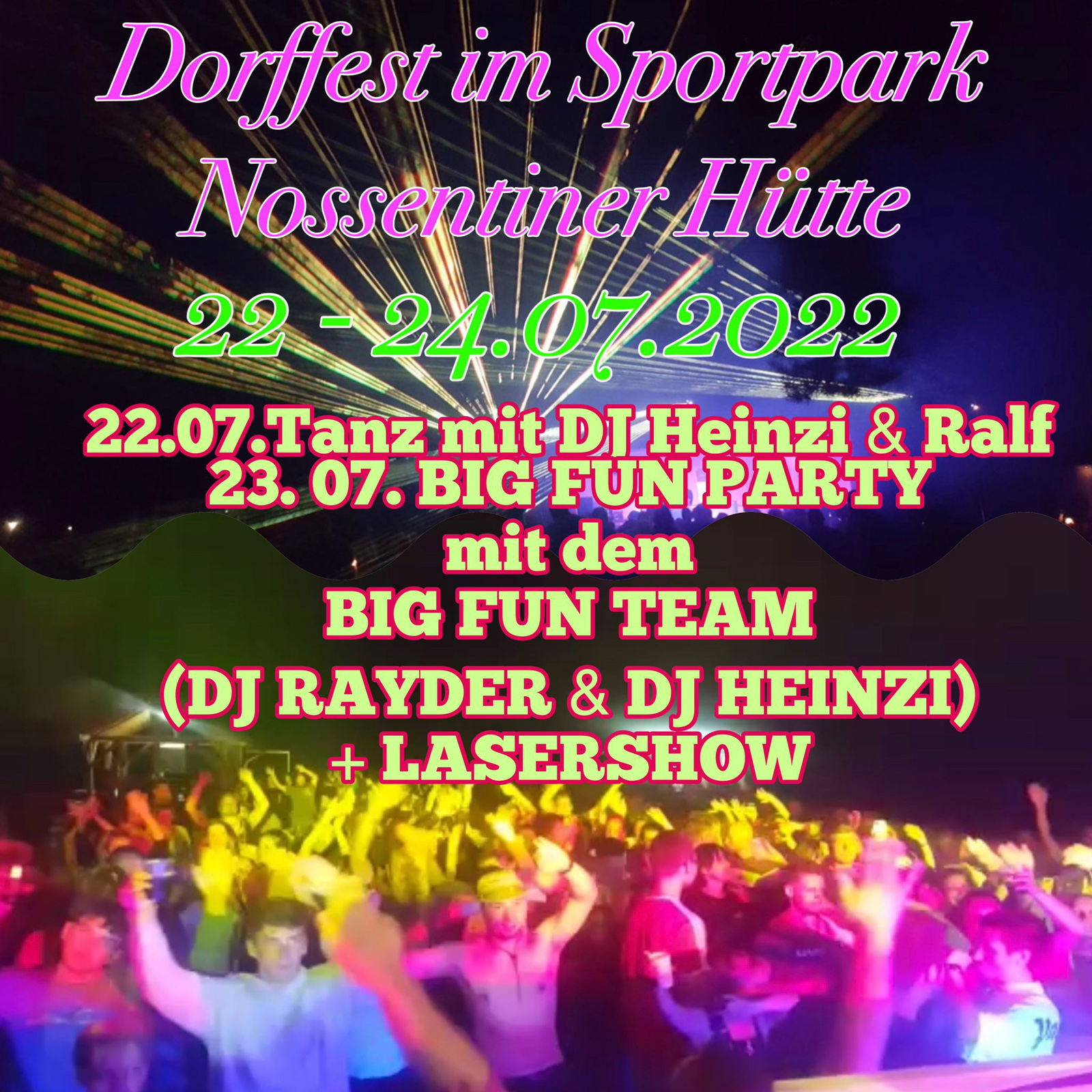 Tanz mit DJ Heinzi und DJ Rayder