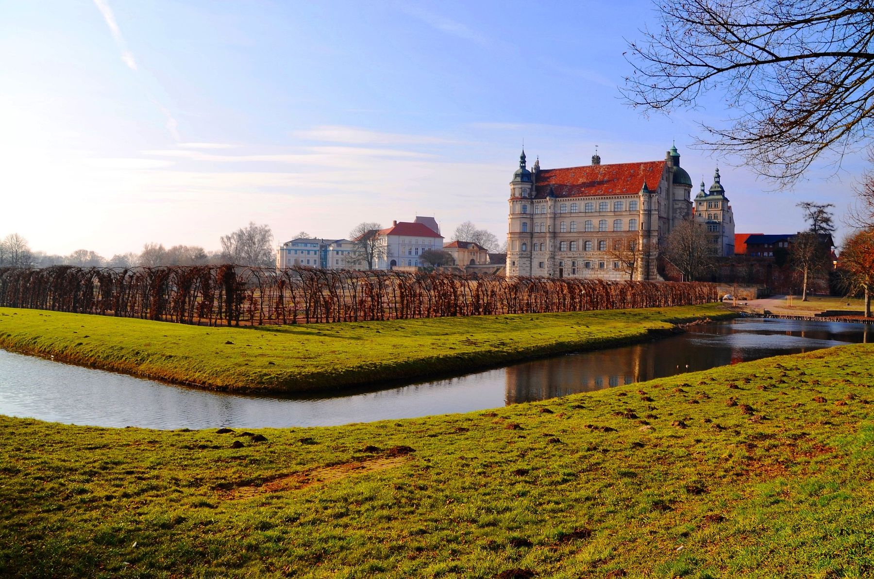 Baumaßnahmen am Schloss Güstrow