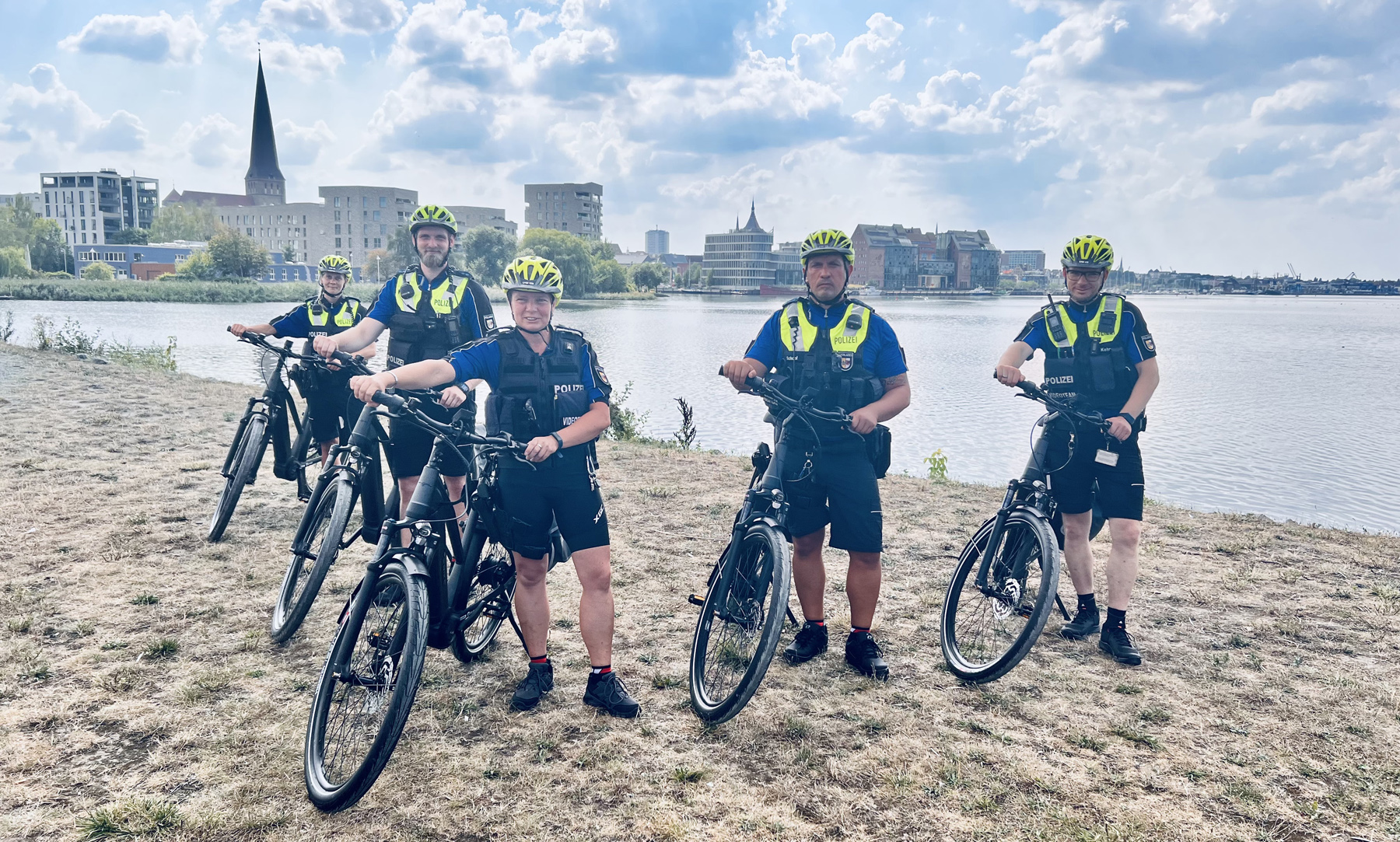 Pedelecs - Neues Einsatzmittel für die Polizei Rostock