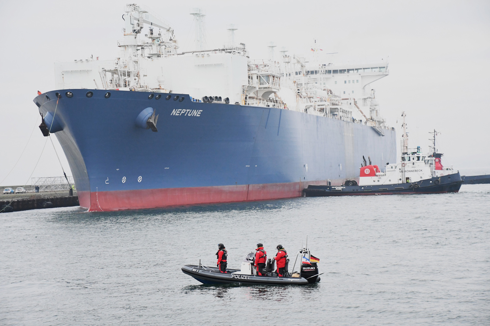 Mukraner Hafen LNG