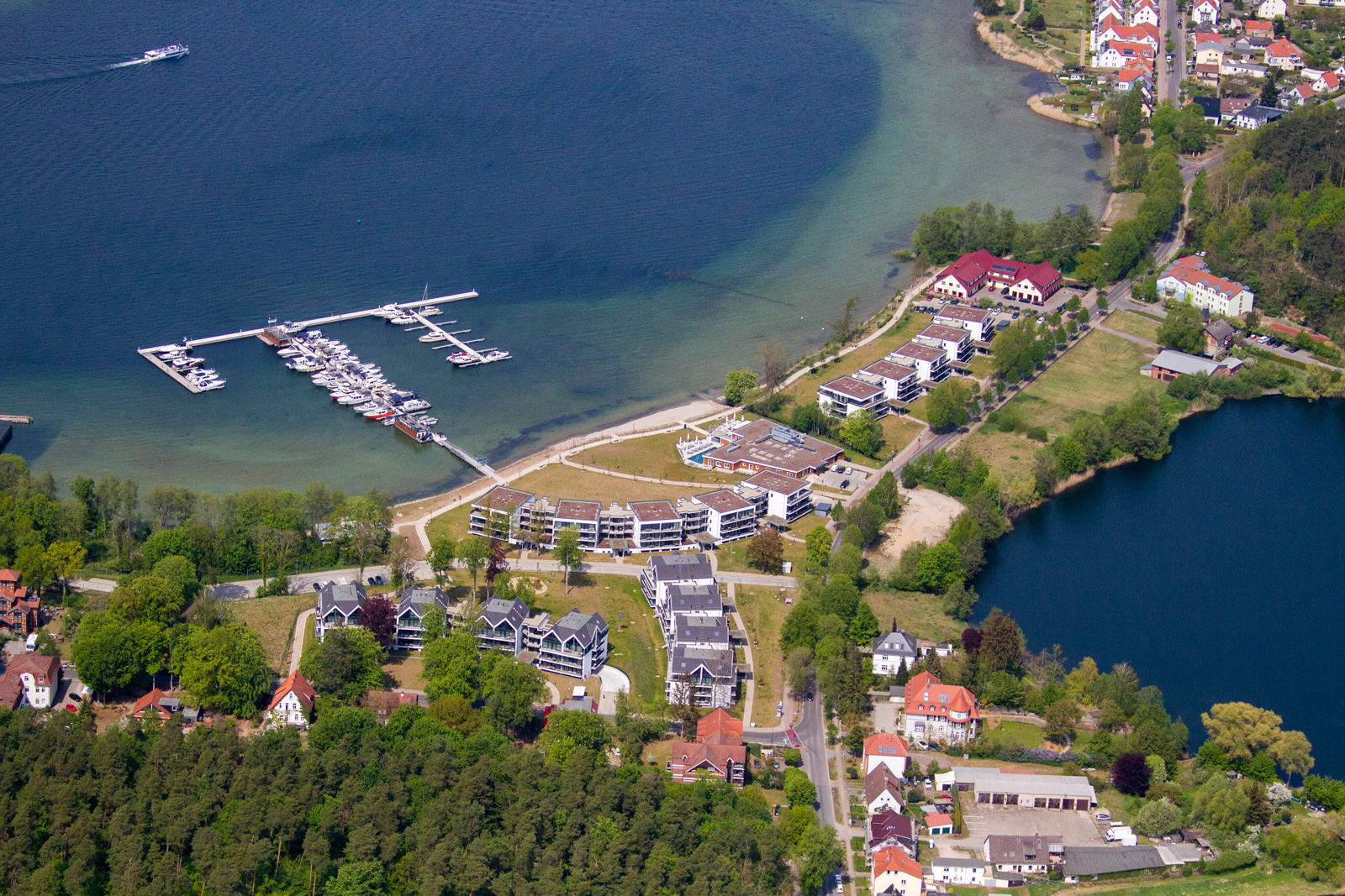 Luftbild Waren (Müritz)