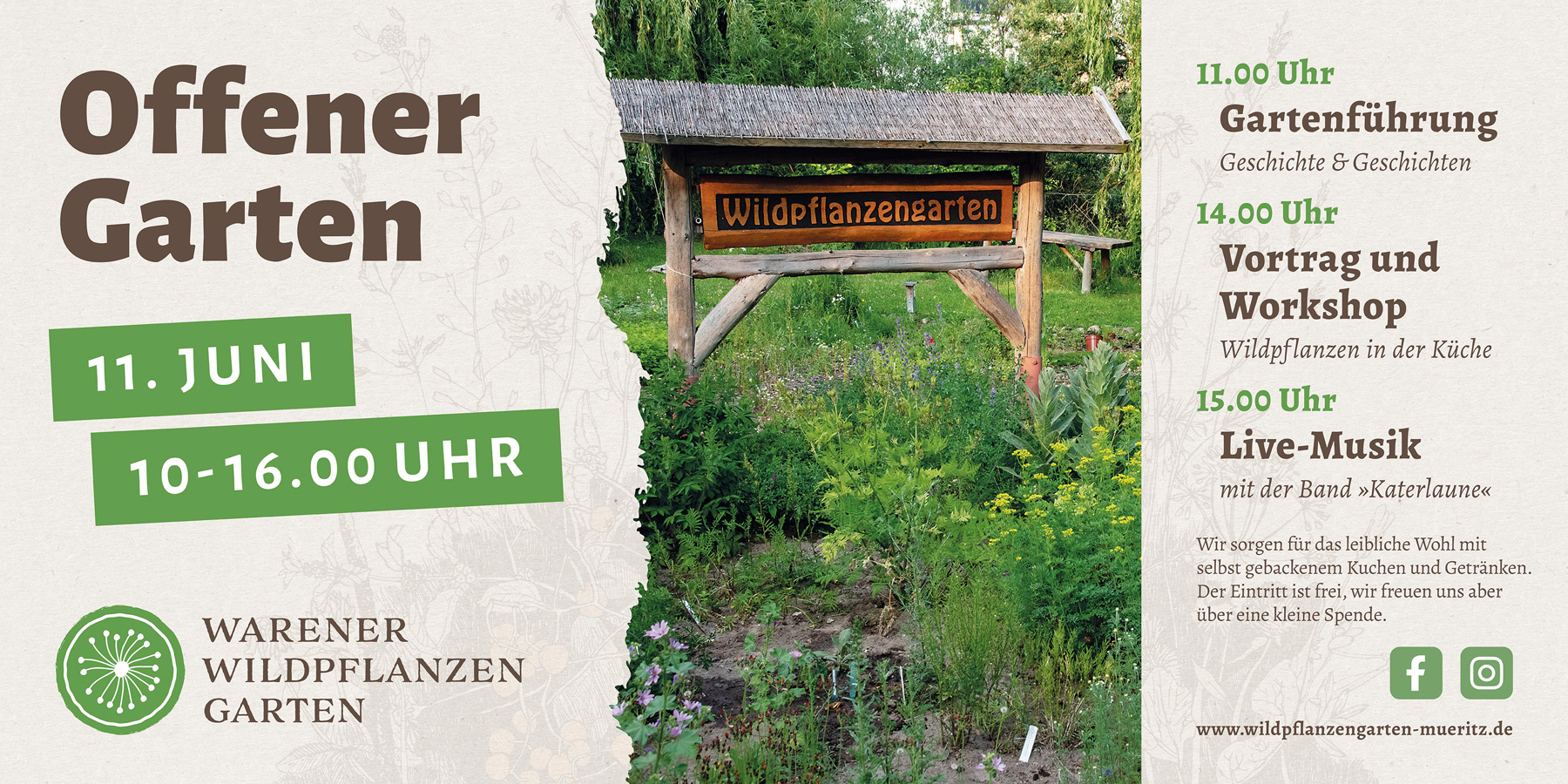 Gartenfest zum Tag der Offenen Gärten in MV