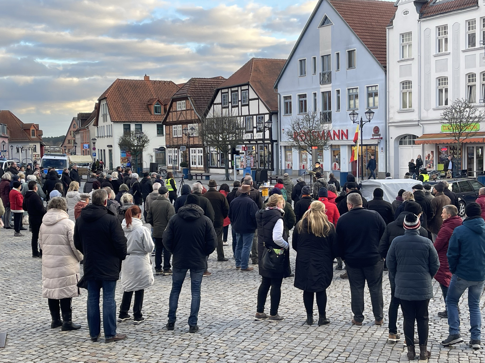 Demonstration Waren (Müritz)
