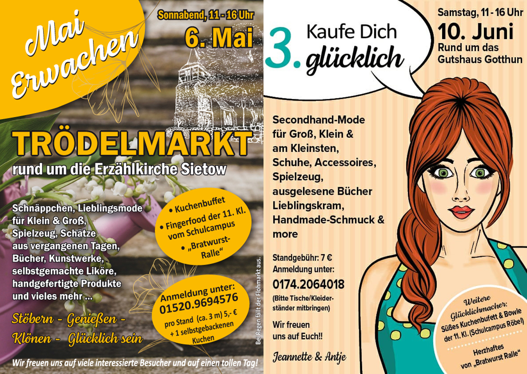 Termin Trödelmarkt Sietow & Gotthun