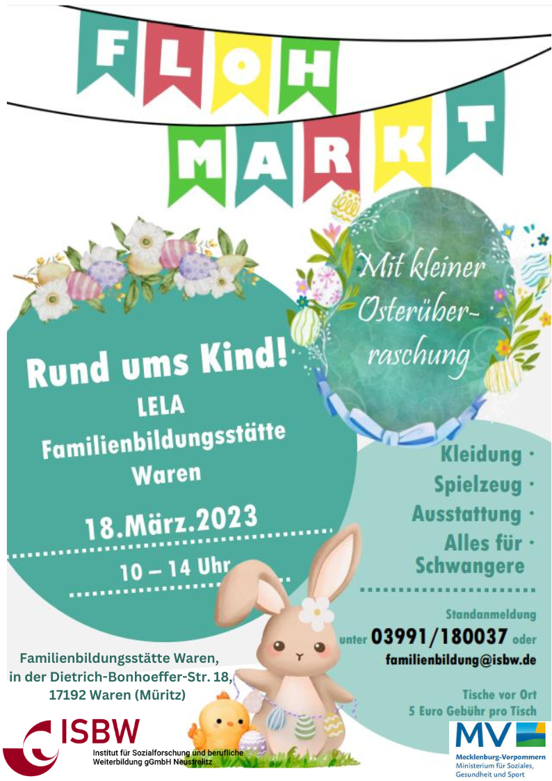 Trödelmarkt in Waren (Müritz)