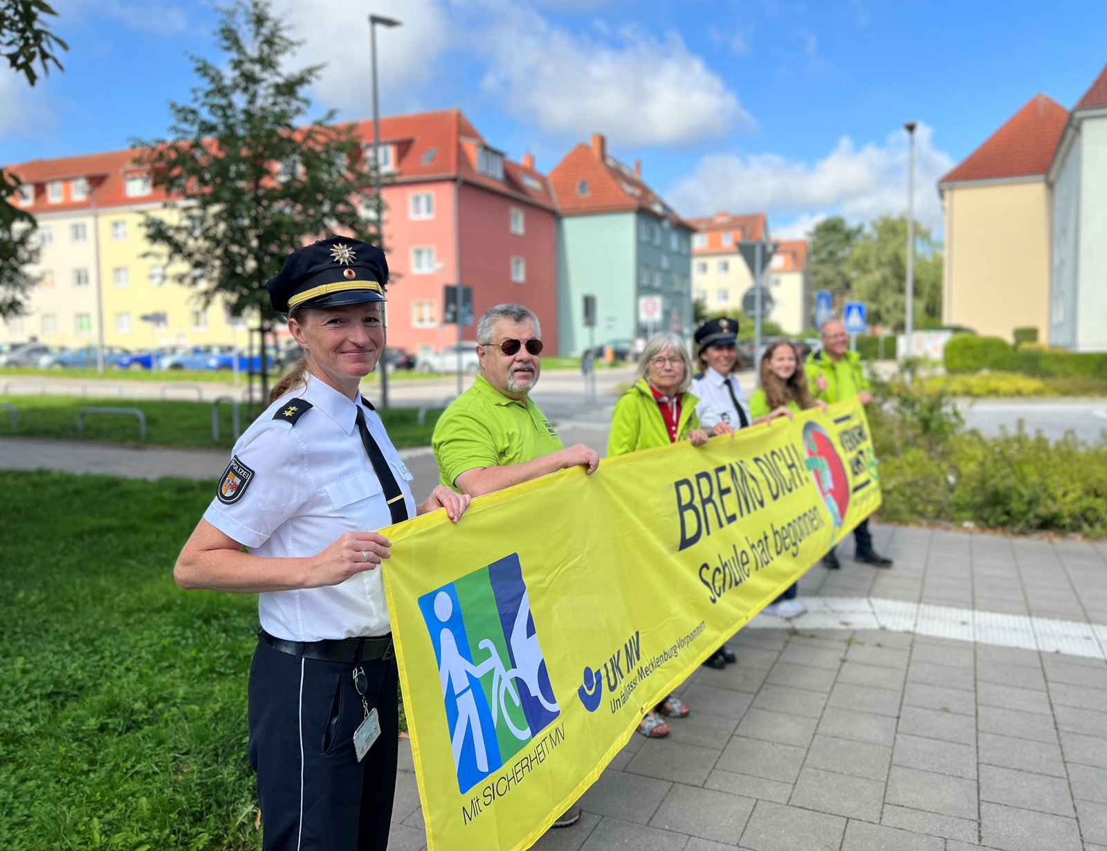Polizei Verkehrswach Schulwegsicherung MV