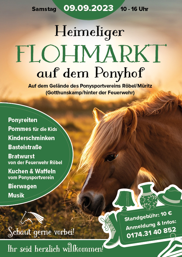Veranstaltung beim Ponysportverein Röbel/Müritz
