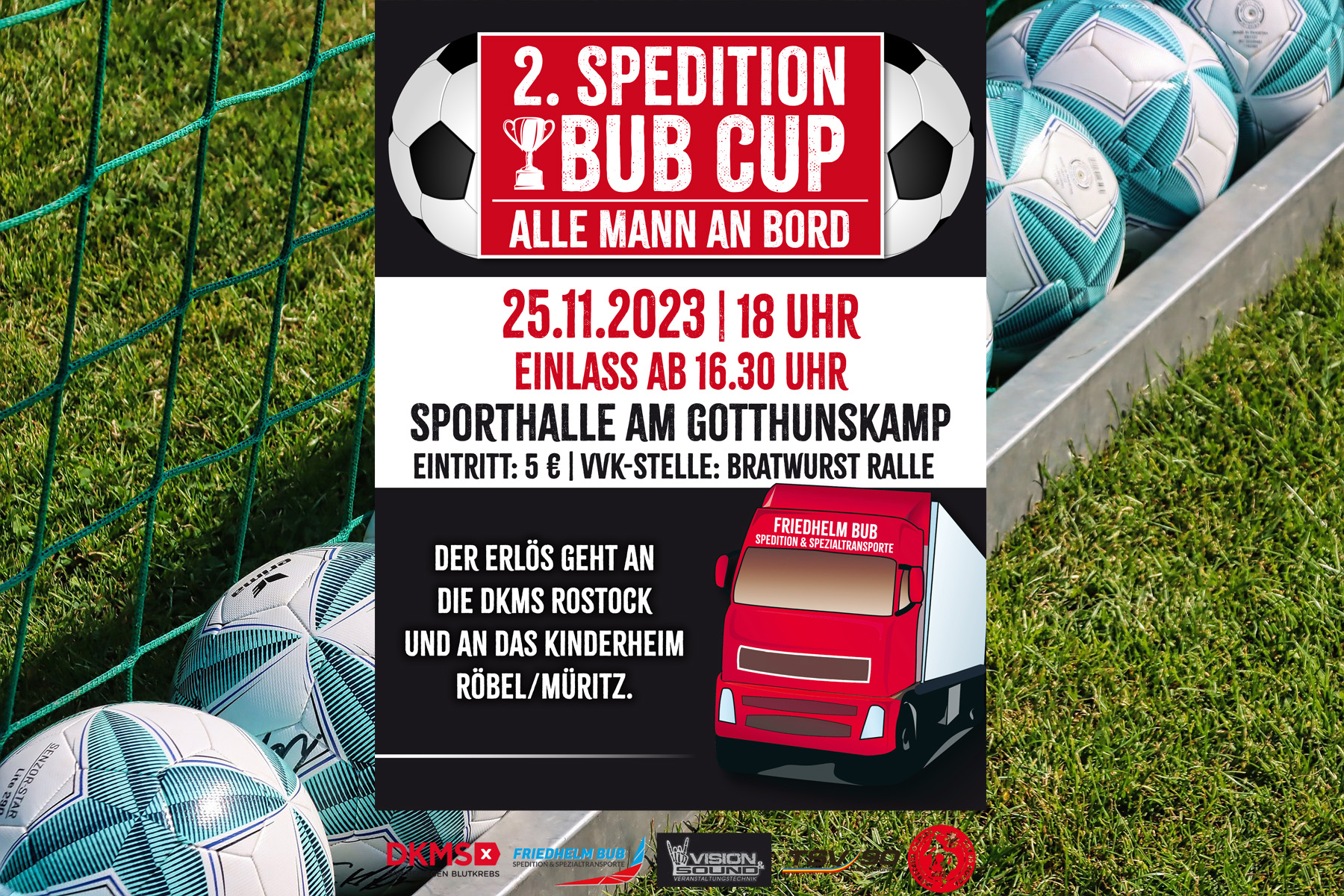 Fußballturnier in Röbel/Müritz