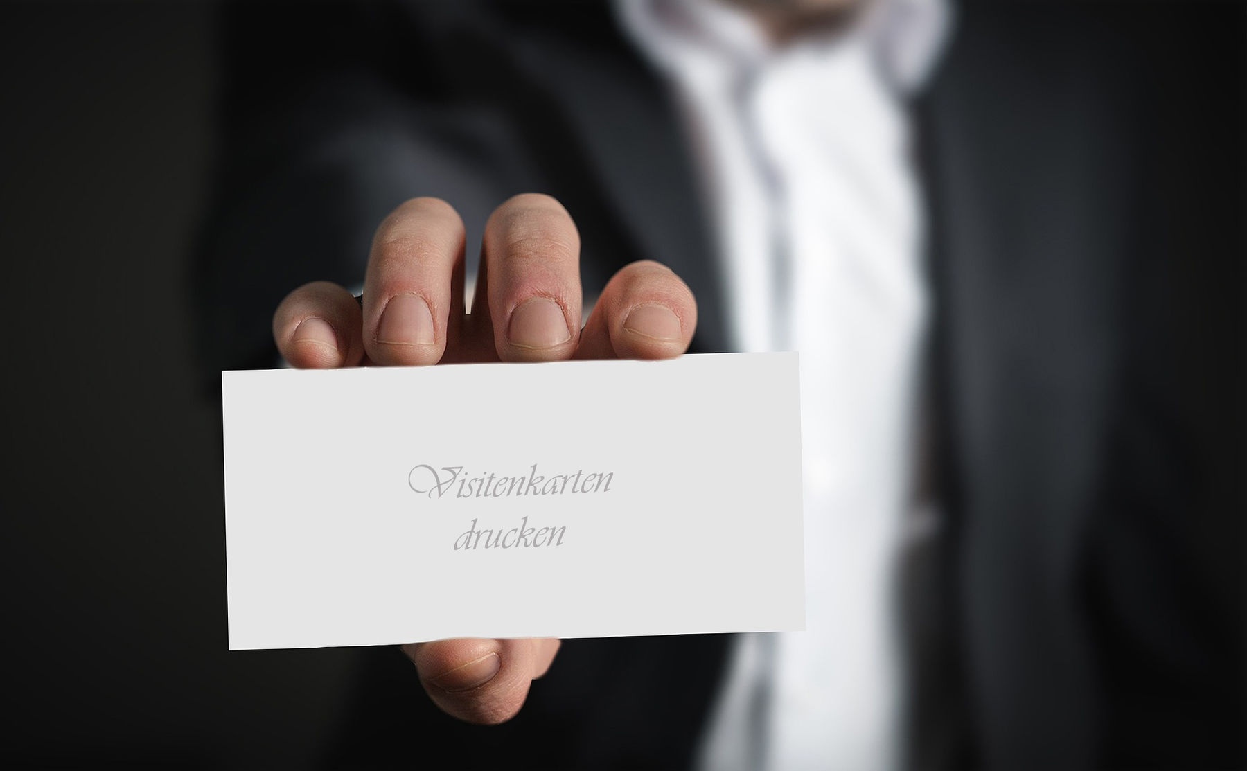 Druck von Visitenkarten