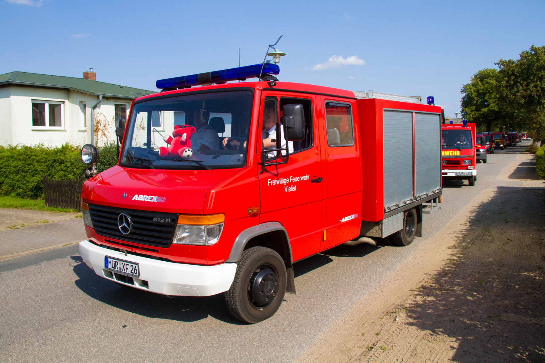 Freiwilligen Feuerwehr Vielist 75 Jahre