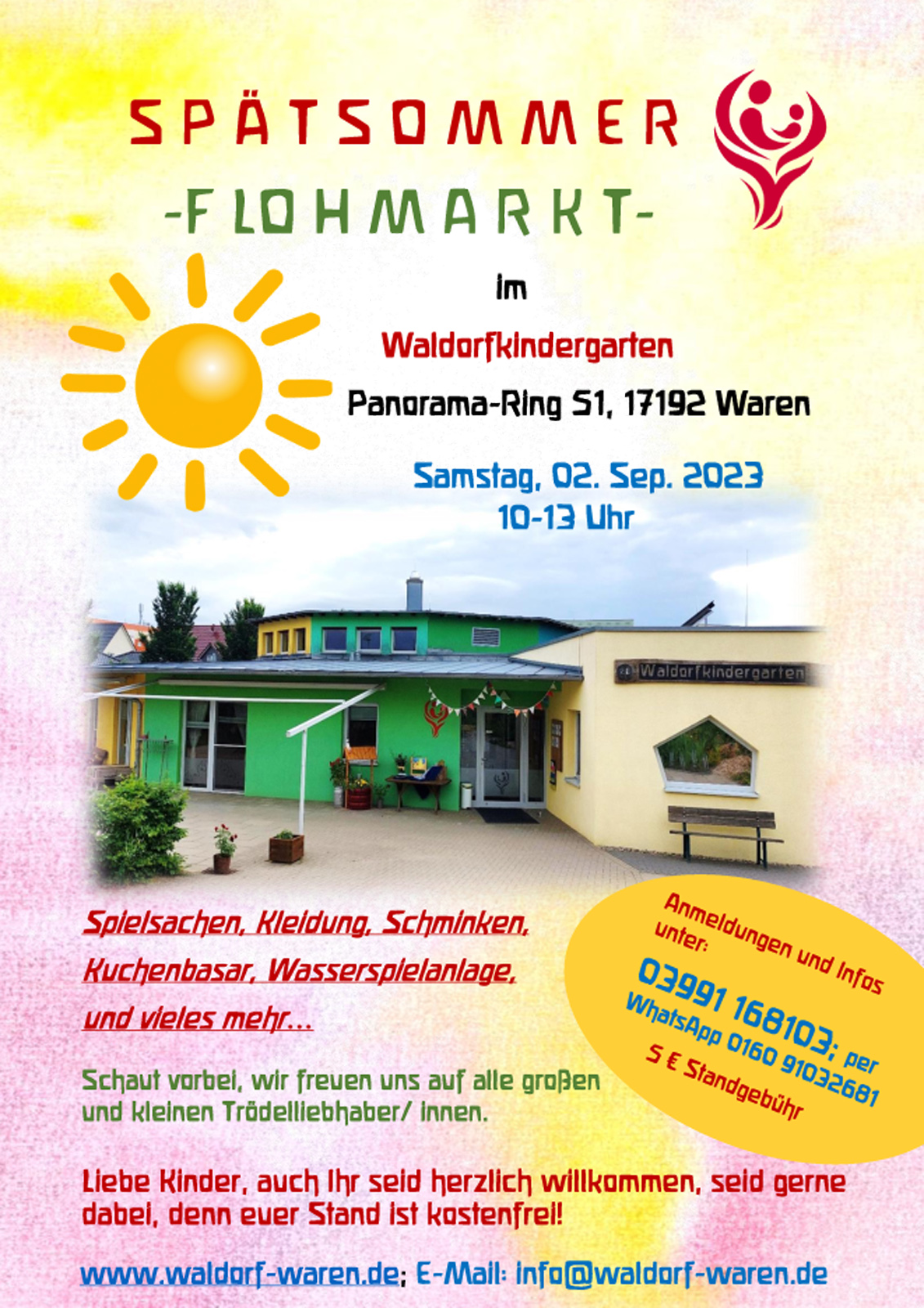 Trödelmarkt in Kita Waren (Müritz)