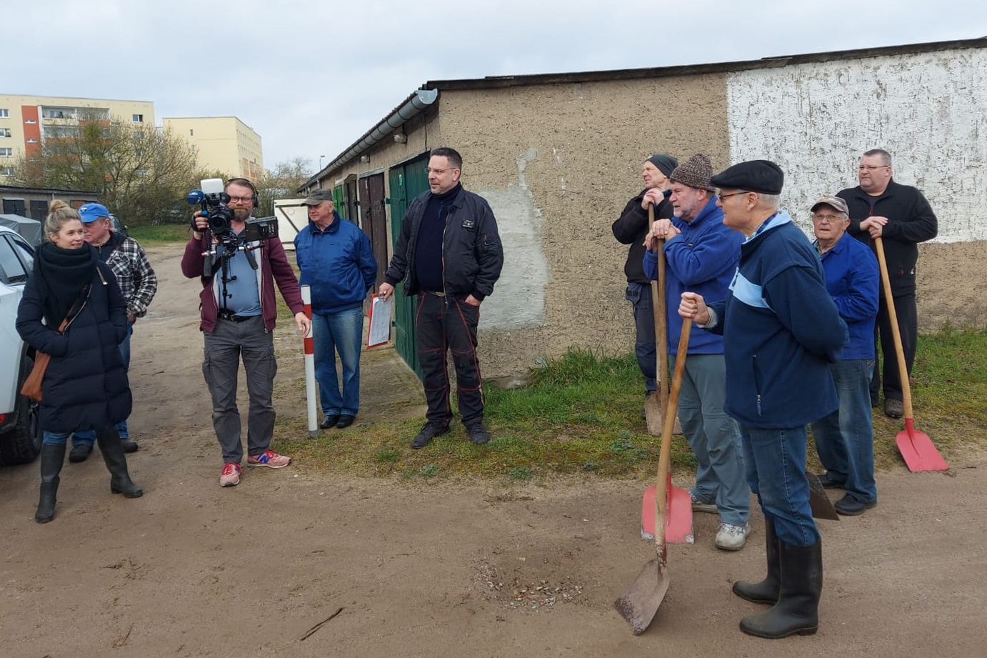 Arbeitseinsatz Papenberg-Garagen