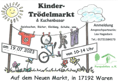 Kinder-Trödelmarkt Waren (Müritz)