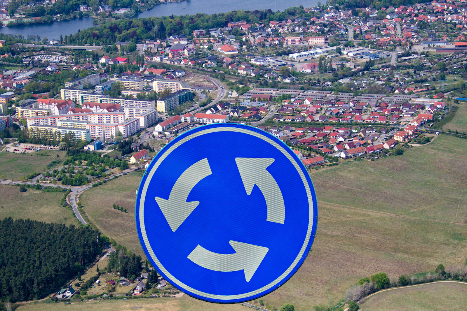 Straßensperrung Waren (Müritz) Bauarbeiten