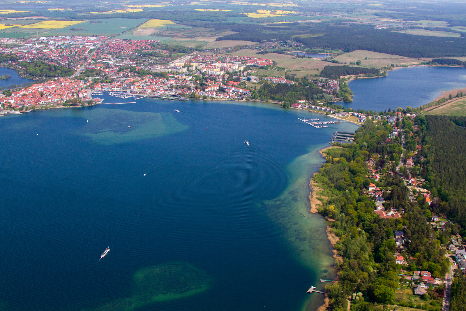 Fahrgastschiffe Touren Müritz