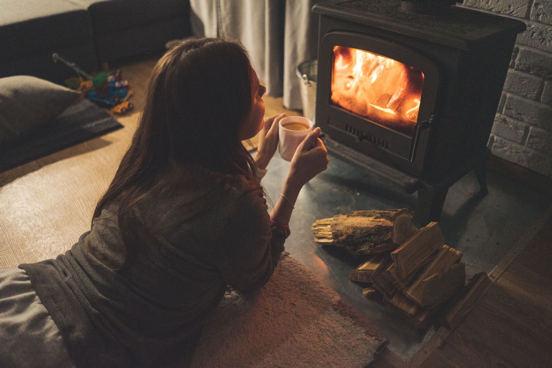 CO-Vergiftung beim Kamin