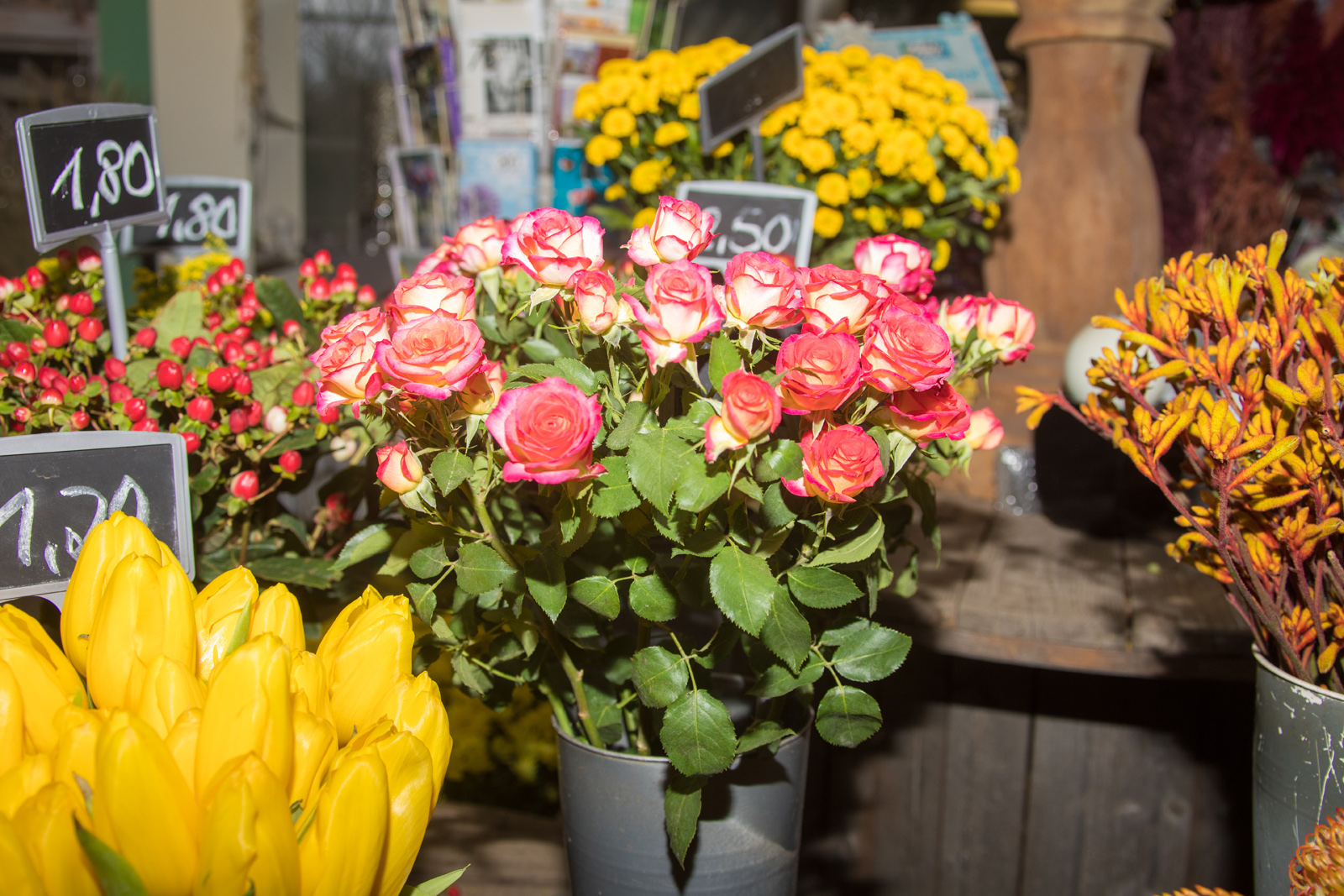 Mindestlohn in Blumenläden