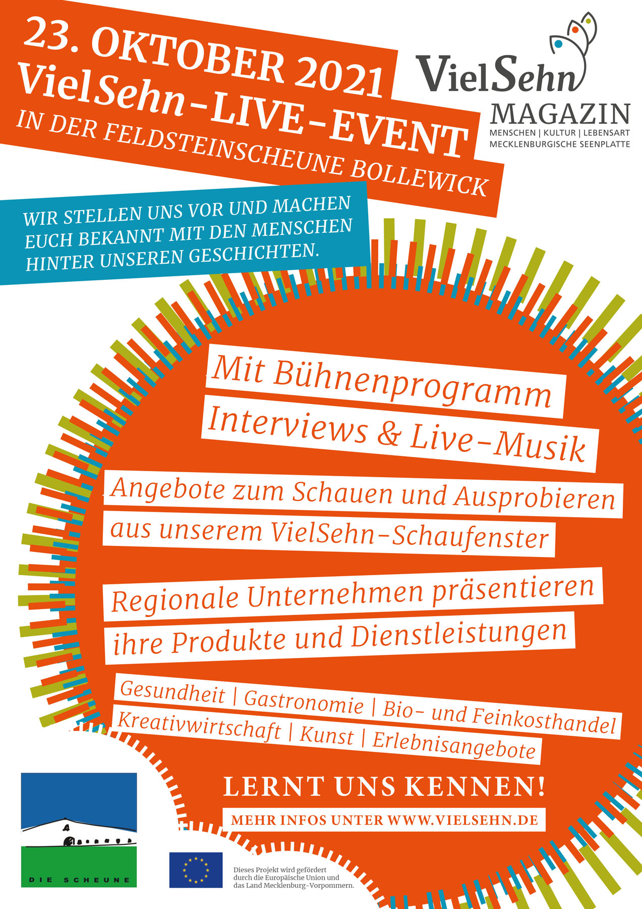 Veranstaltungen in der Scheune Bollewick