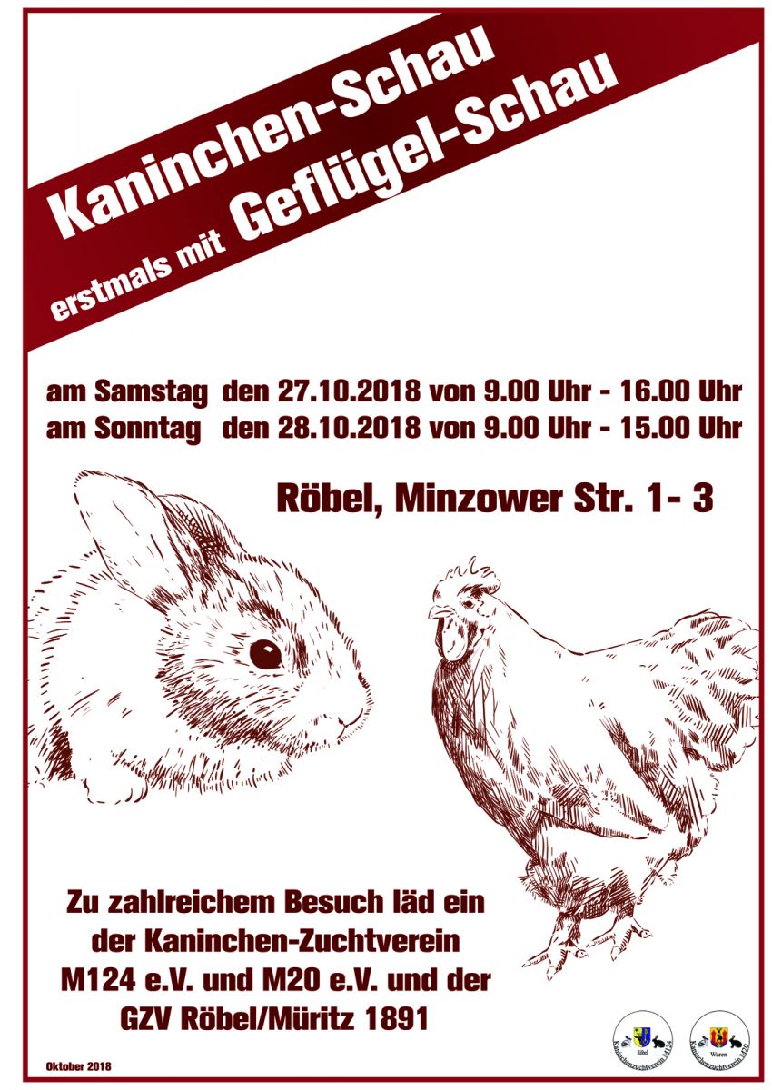 Kanichenschau Röbel/Müritz