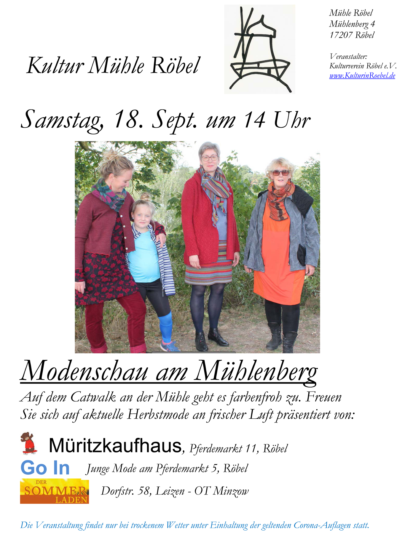 Veranstaltungen Röbel/Müritz
