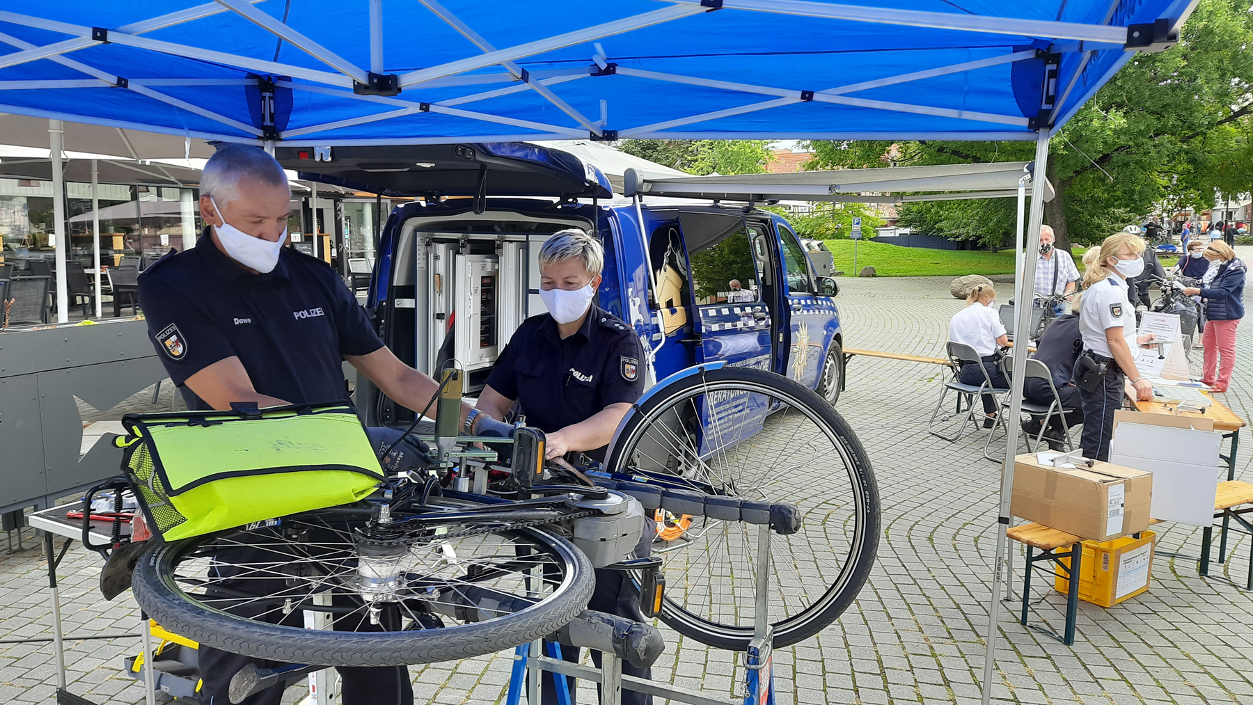 Polizei Fahrradsicherheit